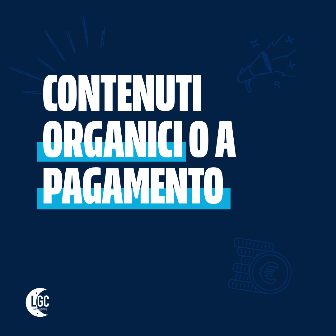contenuti organici o a pagamento